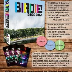 BIRDIE DISC GOLF BOARD GAME 7 BIRDIE DISC GOLF BOARD GAME -Sportwheels Outlet Store image 10012