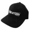 DISCMANIA FLEXFIT EVOLUTION HAT S/M BLACK DISC GOLF