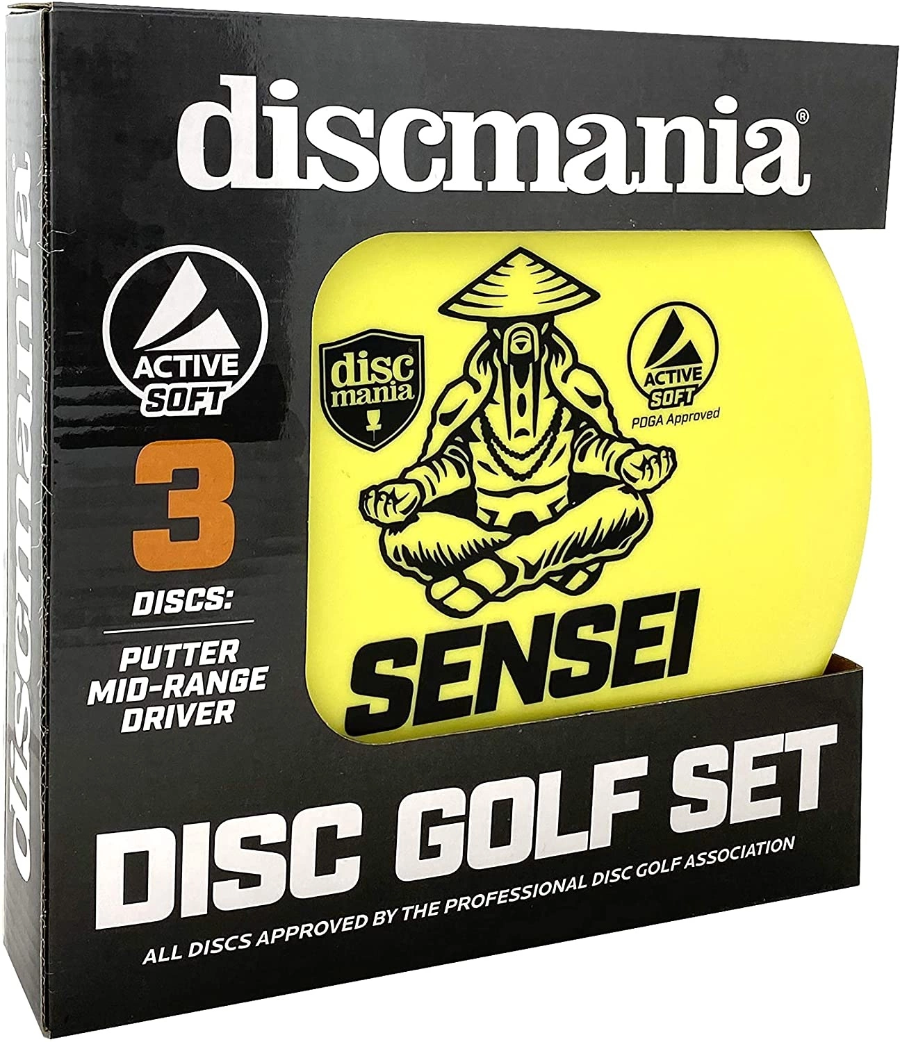 DISCMANIA ACTIVE LINE SOFT STARTER SET - DISC GOLF 1 DISCMANIA ACTIVE LINE SOFT STARTER SET - DISC GOLF