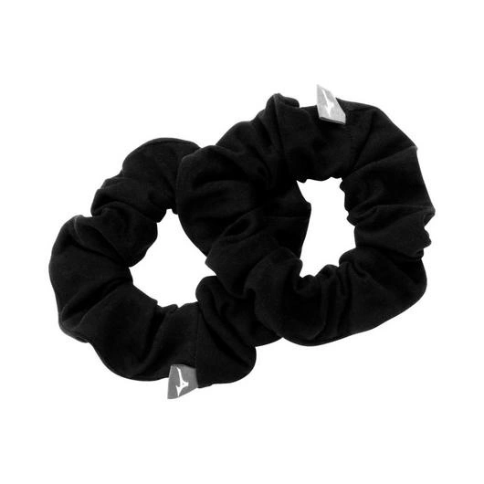 MIZUNO SCRUNCHIE 2-PACK BLACK OSFM 1 MIZUNO SCRUNCHIE 2-PACK BLACK OSFM