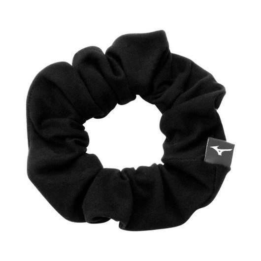 MIZUNO SCRUNCHIE 2-PACK BLACK OSFM 2 MIZUNO SCRUNCHIE 2-PACK BLACK OSFM - Image 2