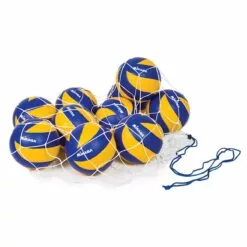 SQUARE MESH BALL BAG - HOLDS 12 VOLLEYBALLS