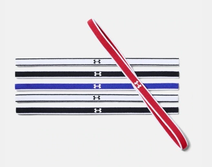 UNDER ARMOUR MINI HEADBANDS 6 PK 1 UNDER ARMOUR MINI HEADBANDS 6 PK