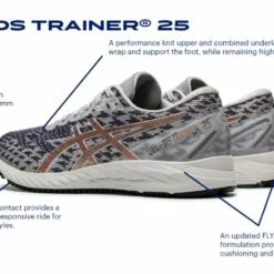 ASICS WOMENS GEL DS TRAINER 25 17 ASICS WOMENS GEL DS TRAINER 25 -Sportwheels Outlet Store image 10796