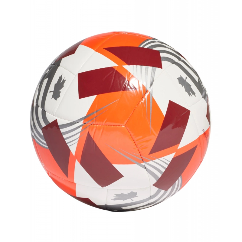 Adidas Mls Club Soccer Ball White/ Silver/ Red replica size 3 2 Adidas Mls Club Soccer Ball White/ Silver/ Red replica size 3 - Image 2