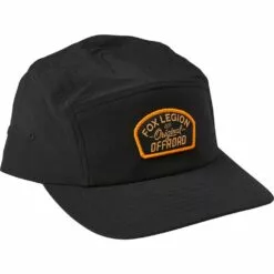 FOX ORIGINAL SPEED 5 PANEL HAT BLACK SNAPBACK