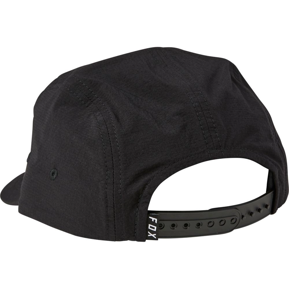 FOX ORIGINAL SPEED 5 PANEL HAT BLACK SNAPBACK 2 FOX ORIGINAL SPEED 5 PANEL HAT BLACK SNAPBACK - Image 2