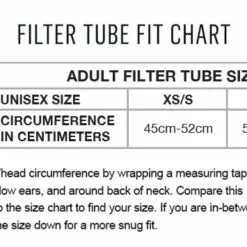 BUFF FILTER TUBE WITH 5 FILTERS KIDS -Sportwheels Outlet Store image 11273