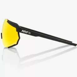 100% Racetrap Sunglasses, Soft Tact Black frame - HiPER Red Multilayer Mirror Lens 6 100% Racetrap Sunglasses, Soft Tact Black frame - HiPER Red Multilayer Mirror Lens -Sportwheels Outlet Store image 11340