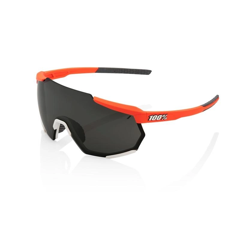 100% Racetrap Sunglasses, Soft Tact Oxyfire frame - Black Mirror Lens 1 100% Racetrap Sunglasses, Soft Tact Oxyfire frame - Black Mirror Lens