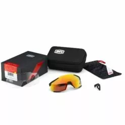 100% Racetrap Sunglasses, Soft Tact Oxyfire frame - Black Mirror Lens 5 100% Racetrap Sunglasses, Soft Tact Oxyfire frame - Black Mirror Lens -Sportwheels Outlet Store image 11344