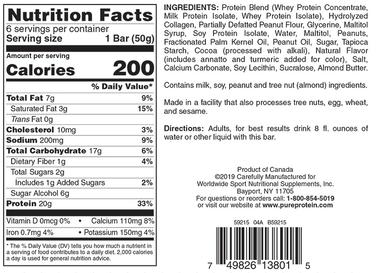 PURE PROTEIN BAR 50G 5 PURE PROTEIN BAR 50G - Image 5