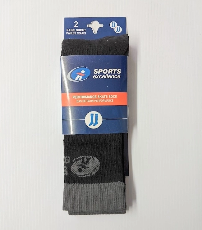 SPORTS EXCELLENCE SKATE SOCK LONG 2 PACK 2 SPORTS EXCELLENCE SKATE SOCK LONG 2 PACK - Image 2
