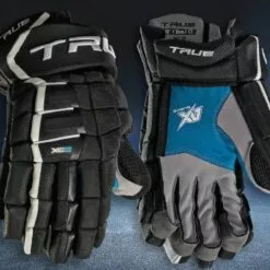2020 TRUE HG XC9 JR HOCKEY GLOVES -Sportwheels Outlet Store image 1755