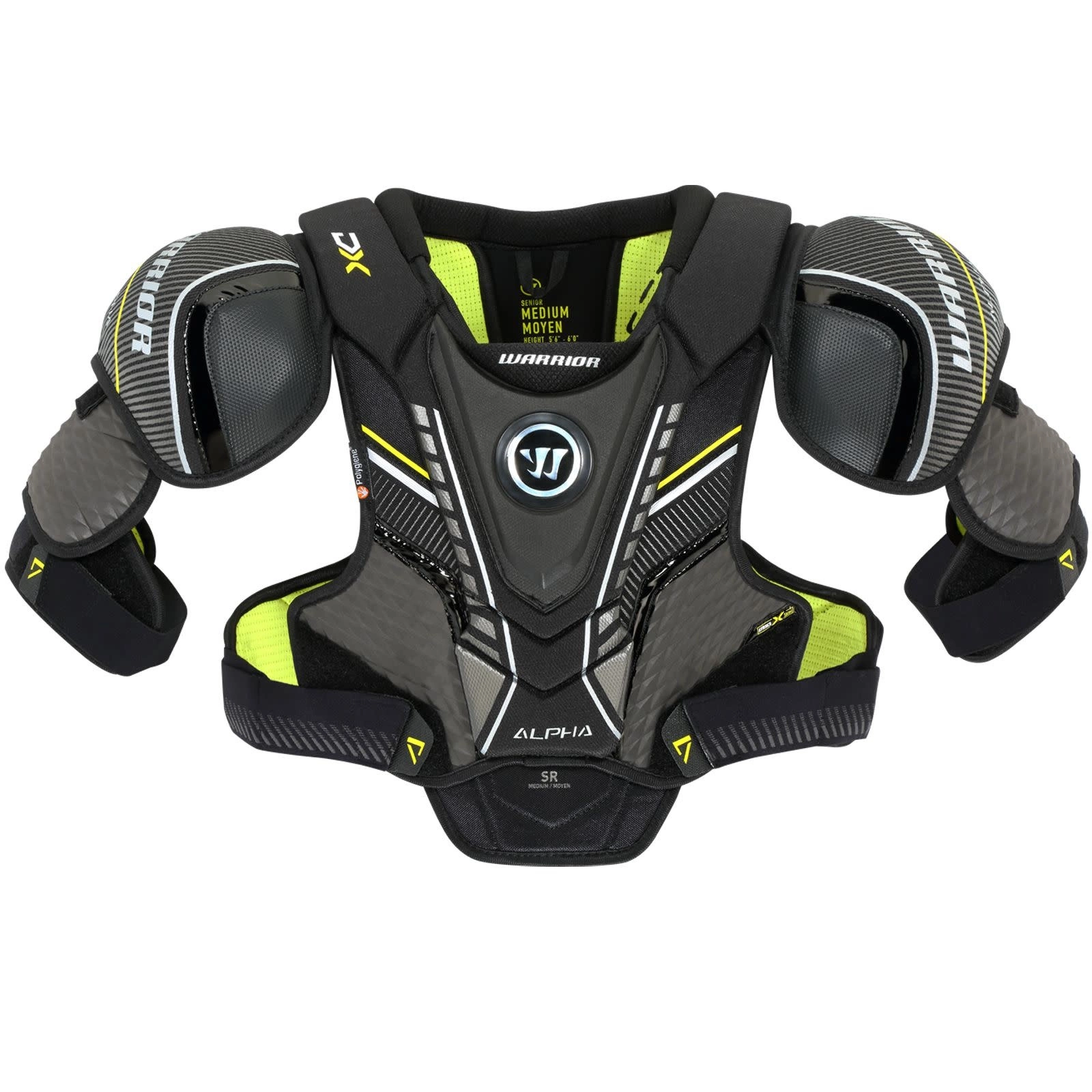 2019 WARRIOR SP ALPHA DX SENIOR SHOULDER PADS 2 2019 WARRIOR SP ALPHA DX SENIOR SHOULDER PADS - Image 2