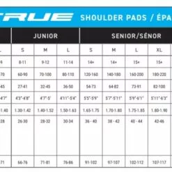 2020 TRUE SP AX9 SR SHOULDER PAD -Sportwheels Outlet Store image 2112