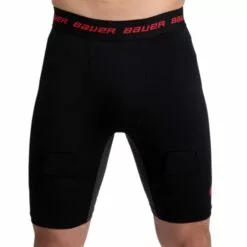 BAUER S19 ESSENTIAL COMPRESSION JOCK SHORT SR -Sportwheels Outlet Store image 2774