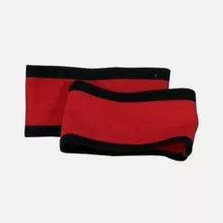 CCM REFEREE RED SNAP ON ARMBAND SOLD AS PAIR LRG