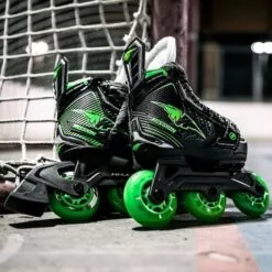 BAUER MISSION LIL RIPPER ADJUSTABLE ROLLER BLADES YTH -Sportwheels Outlet Store image 2931