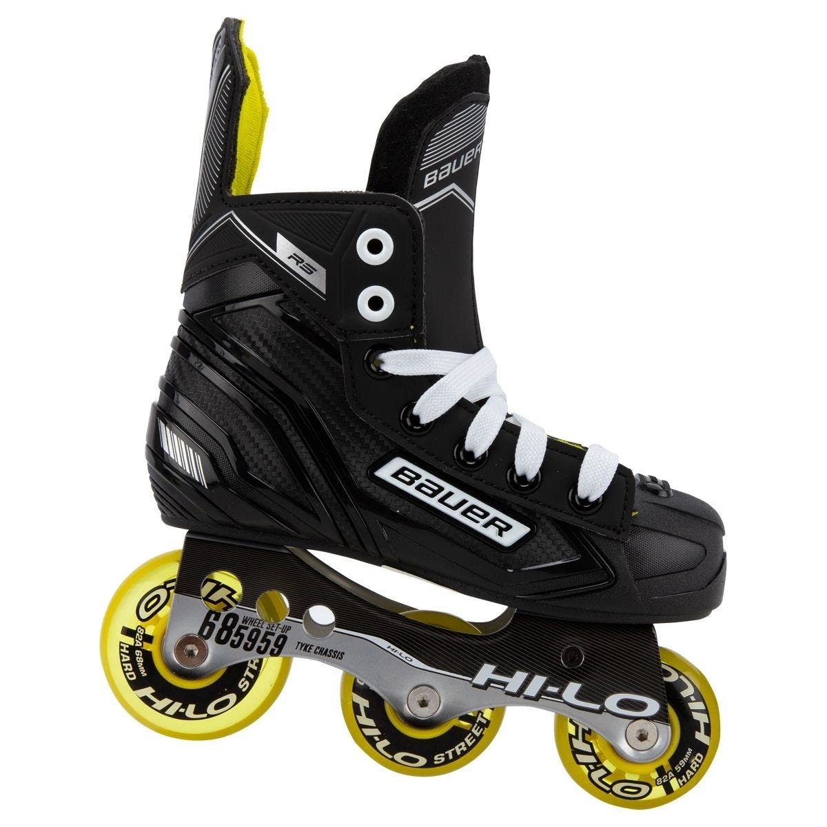 BAUER RS ROLLER BLADES YOUTH 1 BAUER RS ROLLER BLADES YOUTH