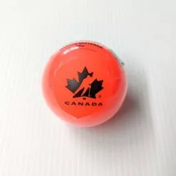 STREET HOCKEY BALL 65MM 50G MEDIUM ORANGE
