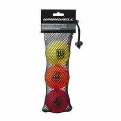 STREET HOCKEY BALL 65MM 50G WEATHER 3-PACK