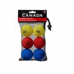 TEAM CANADA 6 PACK MINI HOCKEY FOAM BALLS
