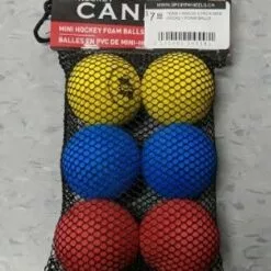 TEAM CANADA 6 PACK MINI HOCKEY FOAM BALLS -Sportwheels Outlet Store image 3021