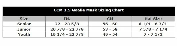 CCM 1.9 SENIOR GOALIE MASK 7 CCM 1.9 SENIOR GOALIE MASK - Image 7