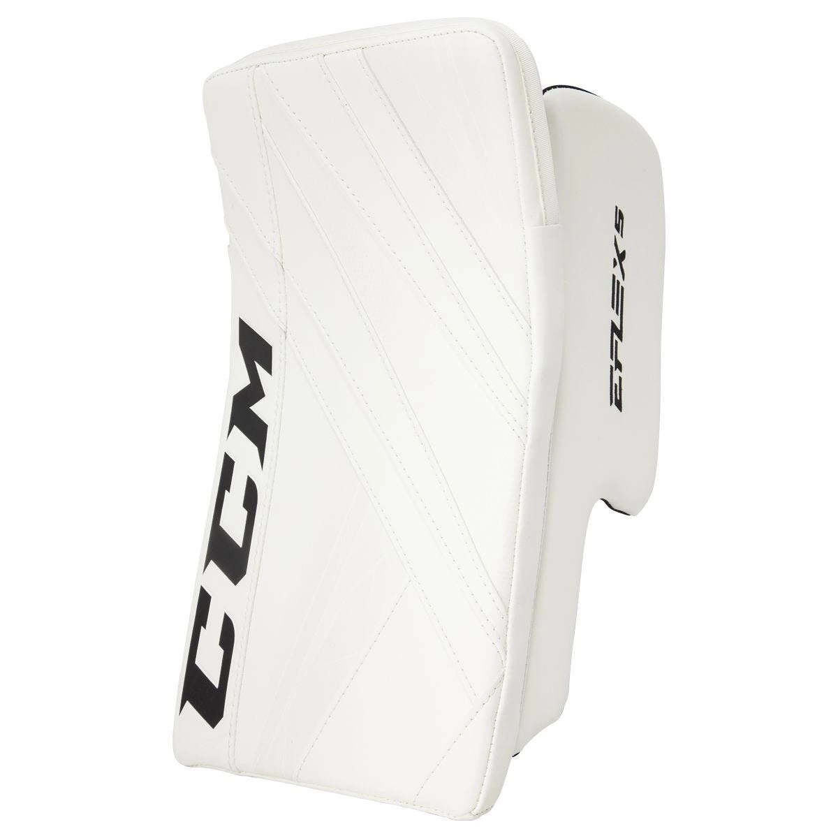 2021 CCM GB EXTREME FLEX 5 PRO GOALIE BLOCKER SR WHITE 1 2021 CCM GB EXTREME FLEX 5 PRO GOALIE BLOCKER SR WHITE
