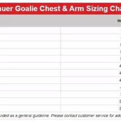 2021 BAUER C&A VAPOR HYPERLITE GOALIE CHEST SR -Sportwheels Outlet Store image 3496