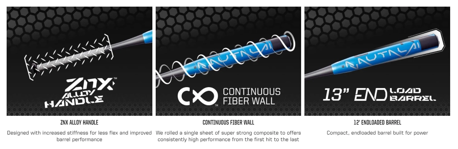 2022 DEMARINI NAUTALAI USA 13" SOFTBALL BAT 6 2022 DEMARINI NAUTALAI USA 13" SOFTBALL BAT - Image 6