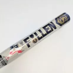 2022 LOUISVILLE 4 THE FALLEN USA SLOPITCH BAT GREY-PURPLE -Sportwheels Outlet Store image 4198