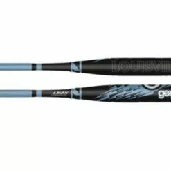 2022 LOUISVILLE GENESIS 2PC TM10 SLOPITCH BAT BLK-BLU -Sportwheels Outlet Store image 4203