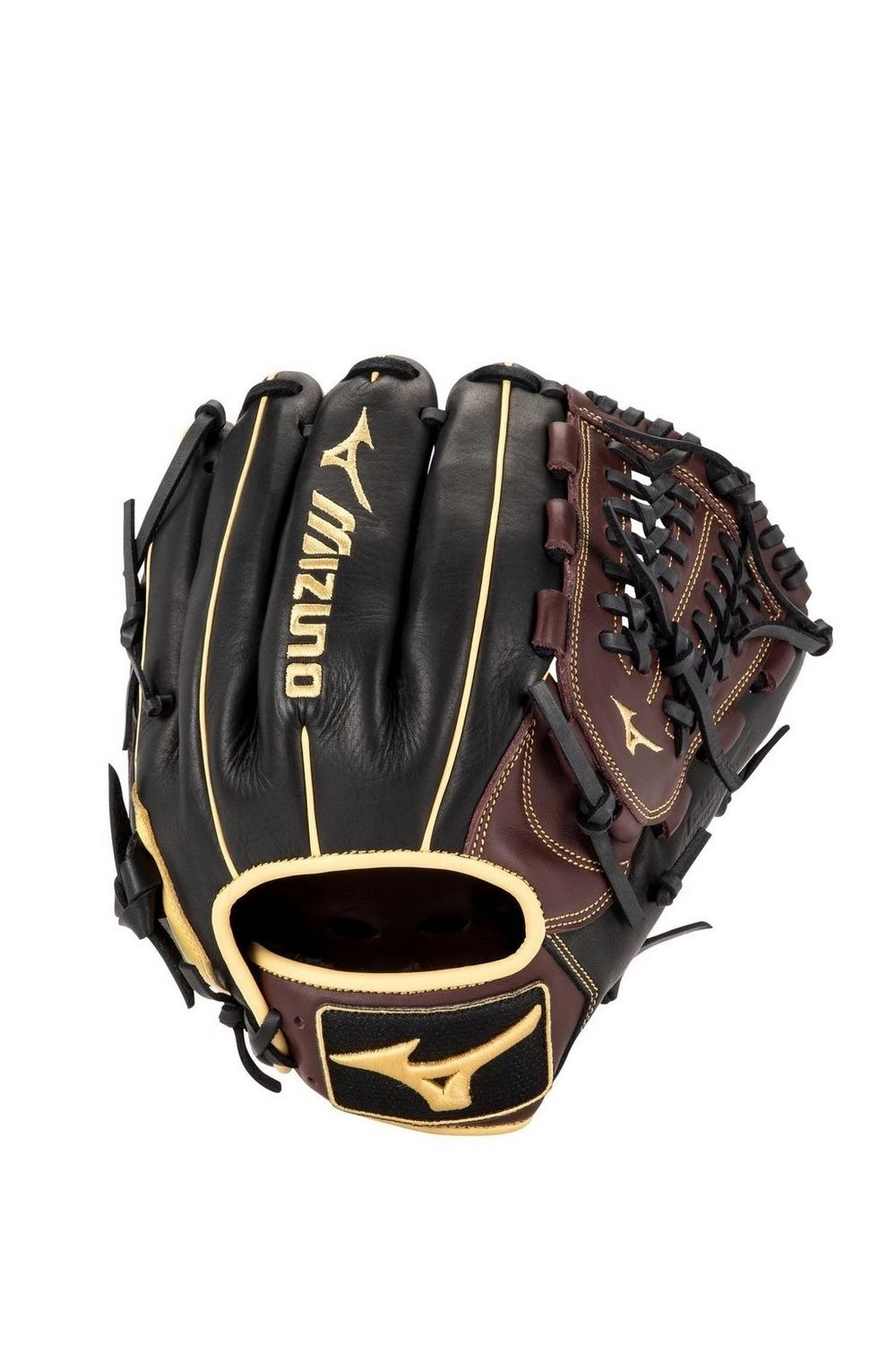 2022 MIZUNO BALL GLOVE GMVP1150P4BC MVP PRIME 11.5IN BLK-CHR 1 2022 MIZUNO BALL GLOVE GMVP1150P4BC MVP PRIME 11.5IN BLK-CHR