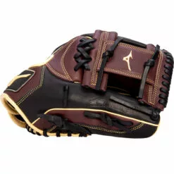 2022 MIZUNO BALL GLOVE GMVP1175P4BC MVP PRIME 11.75IN BLK-CHR 7 2022 MIZUNO BALL GLOVE GMVP1175P4BC MVP PRIME 11.75IN BLK-CHR -Sportwheels Outlet Store image 4521