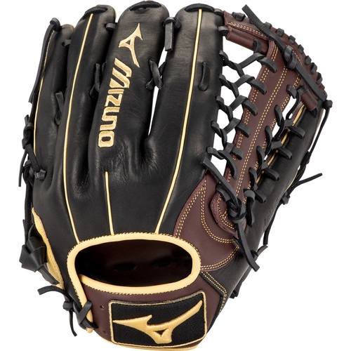 2022 MIZUNO BALL GLOVE GMVP1275P4BC MVP PRIME 12.75" BLK-CHR 2 2022 MIZUNO BALL GLOVE GMVP1275P4BC MVP PRIME 12.75" BLK-CHR - Image 2