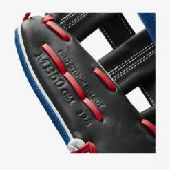 2022 WILSON A2K MOOKIE BETTS GM 12.5" BLUE/WHITE/BLACK RHT -Sportwheels Outlet Store image 4591