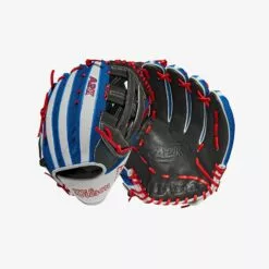 2022 WILSON A2K MOOKIE BETTS GM 12.5" BLUE/WHITE/BLACK RHT -Sportwheels Outlet Store image 4593