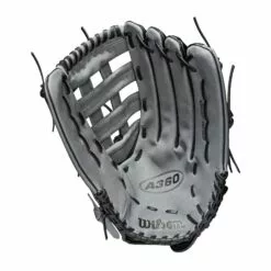 2022 WILSON A360 SLOWPITCH GLOVE 15 BLACK-GRAPHITE -Sportwheels Outlet Store image 4597