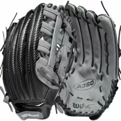 2022 WILSON A360 SLOWPITCH GLOVE 15 BLACK-GRAPHITE -Sportwheels Outlet Store image 4598