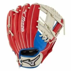 MIZUNO PROSPECT SERIES POWERCLOSE BASEBALL GLOVE 11" RYL/RED