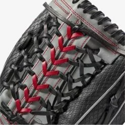 2021 WILSON A2000 PEDROIA FIT PF92 12.25" GREY-BLACK SNAKESKIN BALL GLOVE -Sportwheels Outlet Store image 4647