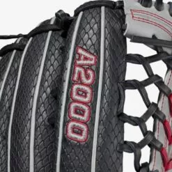 2021 WILSON A2000 PEDROIA FIT PF92 12.25" GREY-BLACK SNAKESKIN BALL GLOVE -Sportwheels Outlet Store image 4648