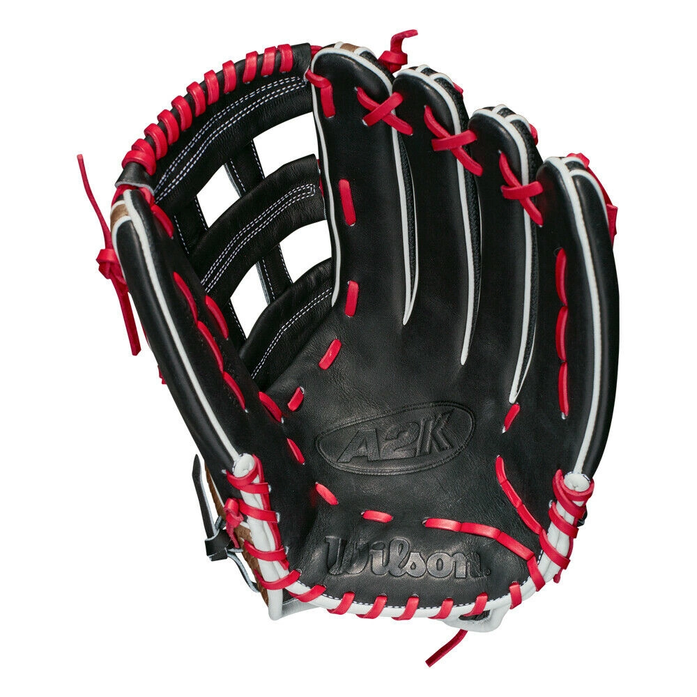 2021 WILSON A2K 1799 12.75 BLACK-SADDIE TAN BALL GLOVE 3 2021 WILSON A2K 1799 12.75 BLACK-SADDIE TAN BALL GLOVE - Image 3