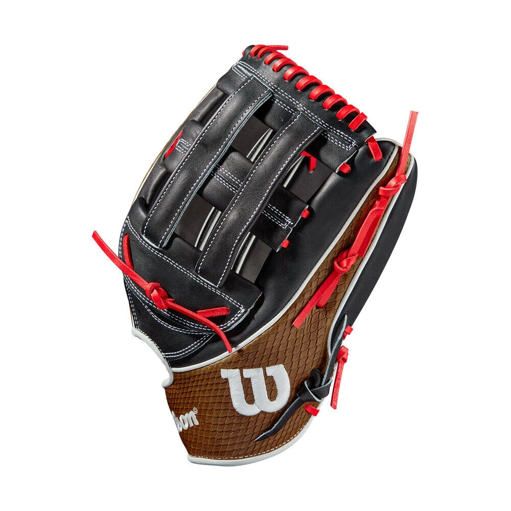 2021 WILSON A2K 1799 12.75 BLACK-SADDIE TAN BALL GLOVE 4 2021 WILSON A2K 1799 12.75 BLACK-SADDIE TAN BALL GLOVE - Image 4