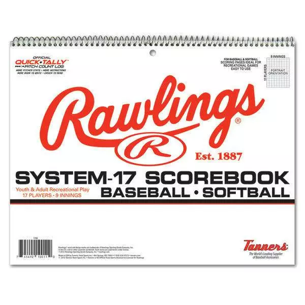 RAWLINGS PRO MODEL SCOREBOOK 17SB 2 RAWLINGS PRO MODEL SCOREBOOK 17SB - Image 2