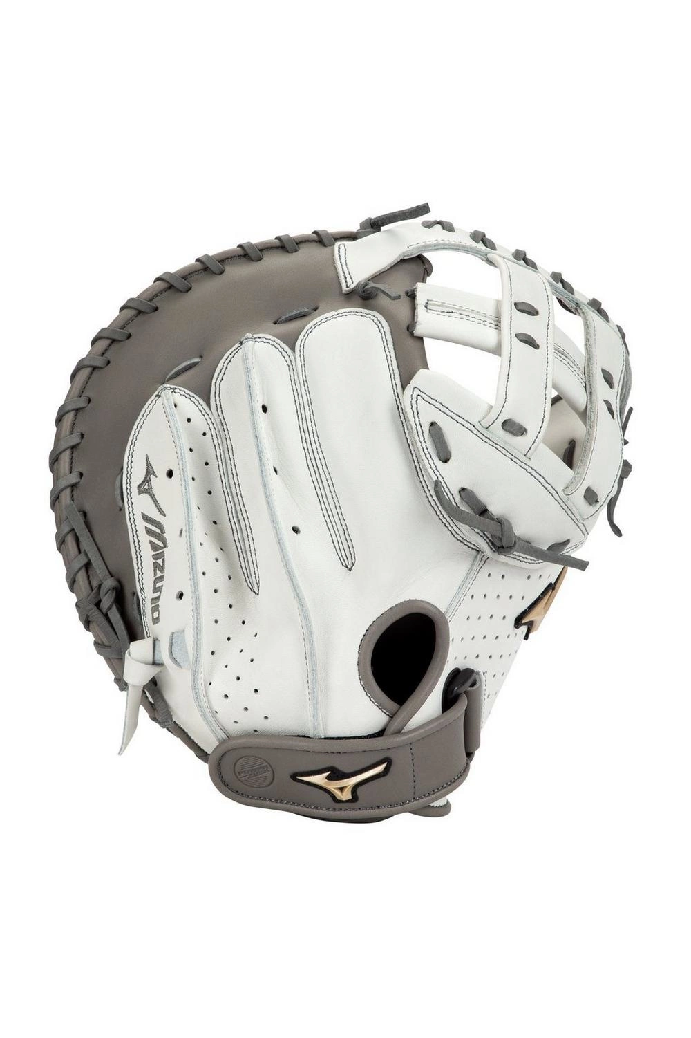 2021 MIZUNO PRIME ELITE FASTPITCH CM 34" RHT WHITE - GREY 1 2021 MIZUNO PRIME ELITE FASTPITCH CM 34" RHT WHITE - GREY