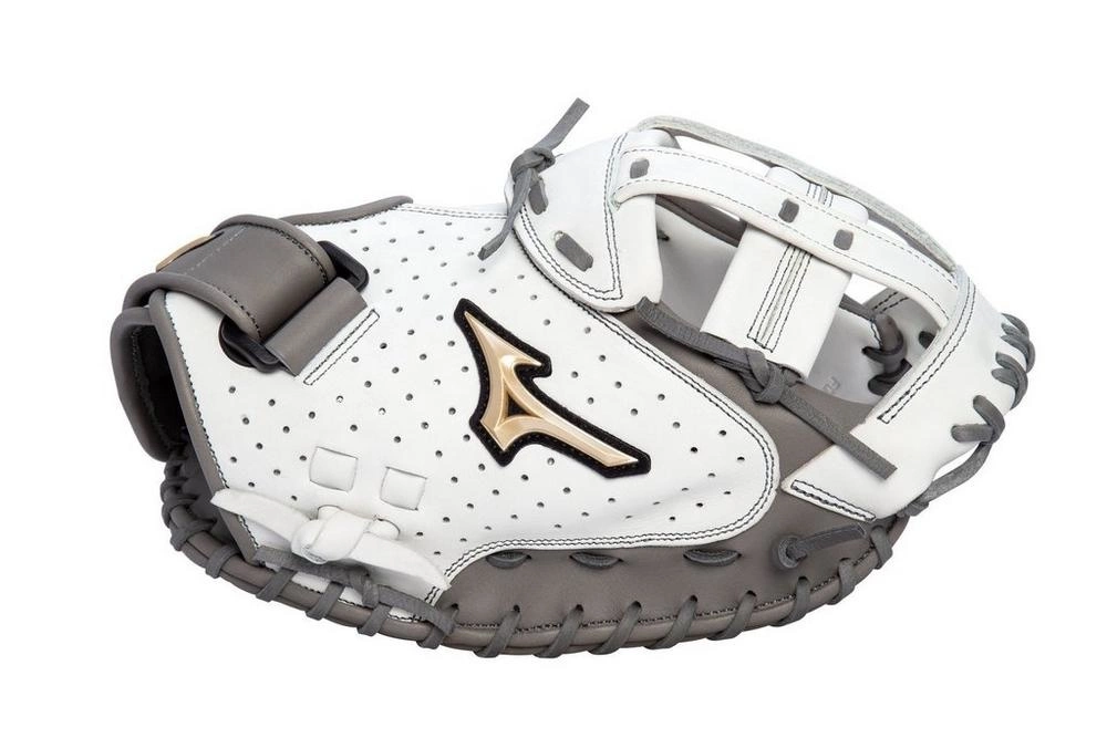 2021 MIZUNO PRIME ELITE FASTPITCH CM 34" RHT WHITE - GREY 3 2021 MIZUNO PRIME ELITE FASTPITCH CM 34" RHT WHITE - GREY - Image 3