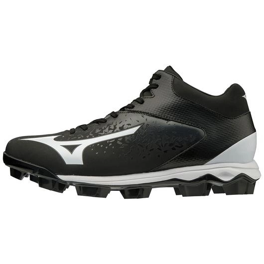 MIZUNO SELECT NINE TPU MID MEN'S MOLDED BASEBALL CLEAT 1 MIZUNO SELECT NINE TPU MID MEN'S MOLDED BASEBALL CLEAT